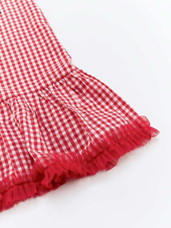 Denizci Kedi Kız Çocuk Elbise