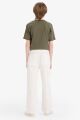 Erkek Çocuk Wide Leg Standart Paça Gabardin Pantolon