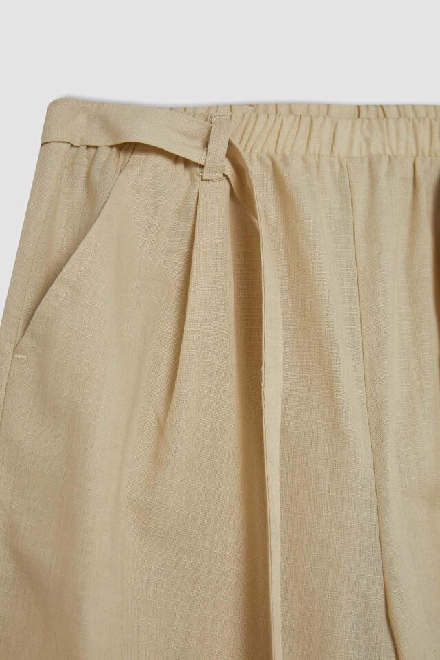 Kız Çocuk Wide Leg Geniş Bol Paça Pamuklu Pantolon
