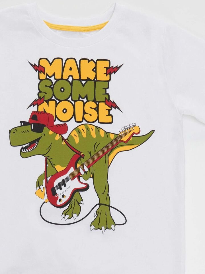 Noise Erkek Çocuk T-shirt Kapri Şort Takım