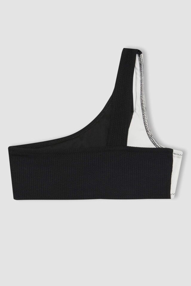Kız Çocuk Tek Omuzlu Bikini Takımı