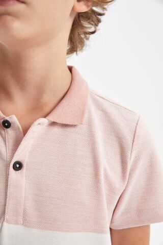 Erkek Çocuk Pike Kısa Kollu Polo Tişört