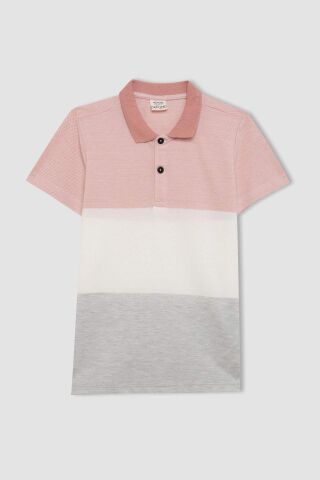 Erkek Çocuk Pike Kısa Kollu Polo Tişört