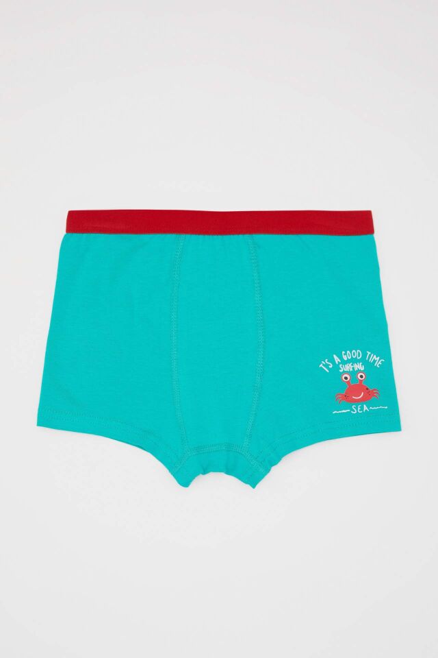 Erkek Çocuk Desenli 3'lü Boxer
