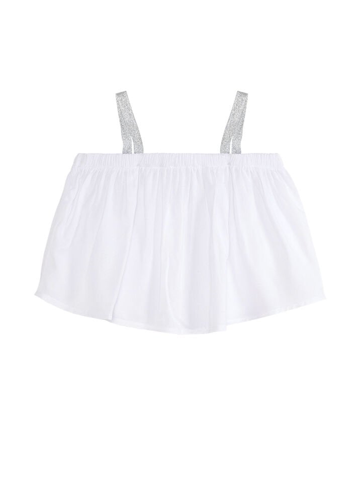 Renkli Püsküllü Unicorn Kız Bluz Denim Şort Takım