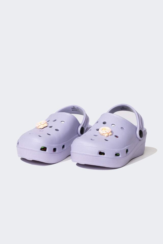 Kız Çocuk Slip On Yüksek Taban Terlik