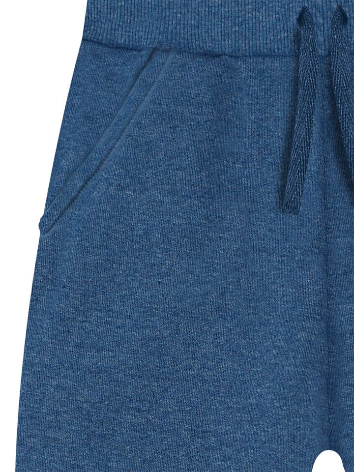 Basic Unisex İndigo Eşofman Altı