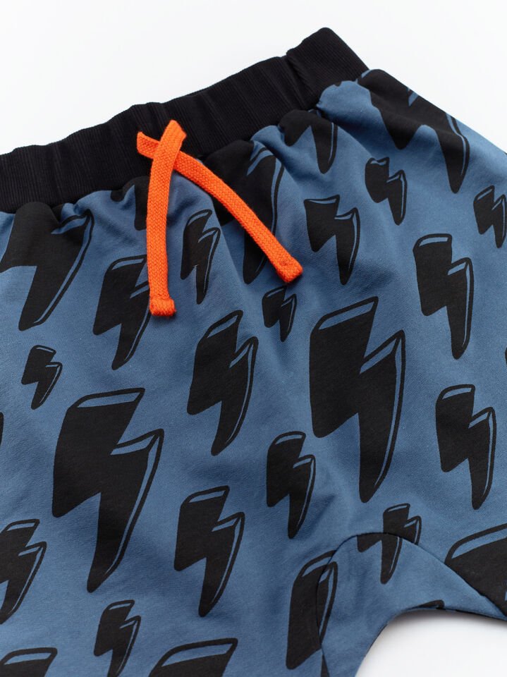 Şimşek Dino Erkek Çocuk T-shirt Kapri Şort Takım