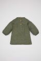 Kız Bebek Çiçekli Uzun Kollu Twill Elbise
