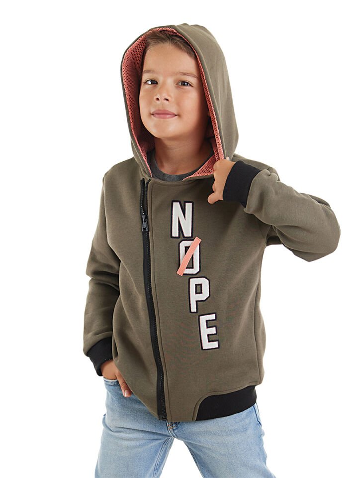 Nope Erkek Çocuk Sweatshirt 9 Y - Haki