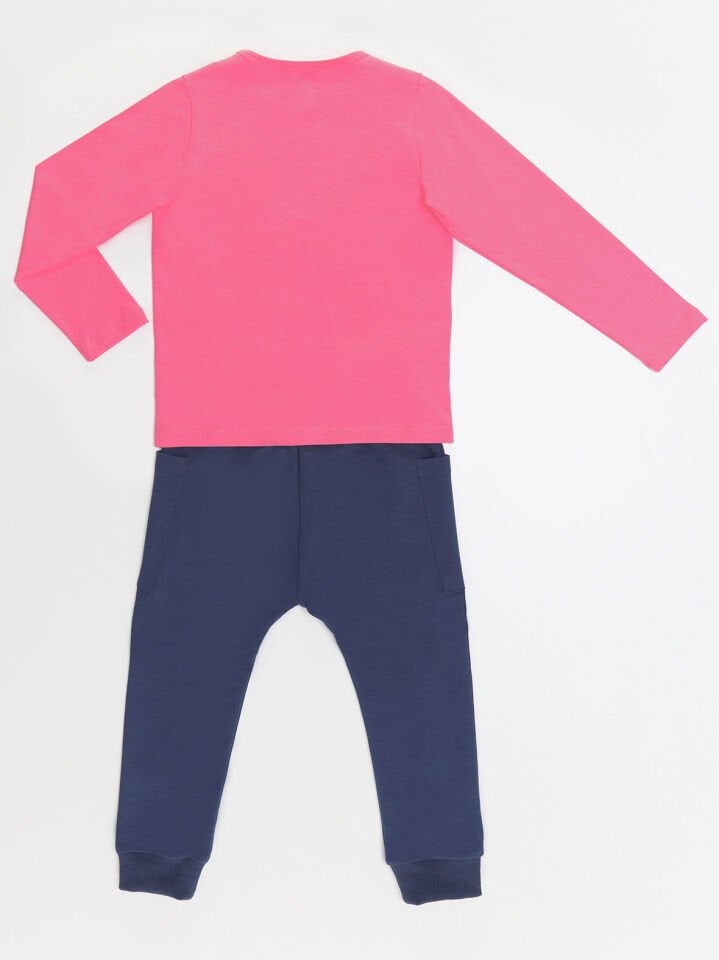 Japan Cats Kız Çocuk T-shirt Pantolon Takım