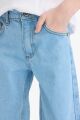 Erkek Çocuk Straight Fit Düz Paça Jean Pantolon