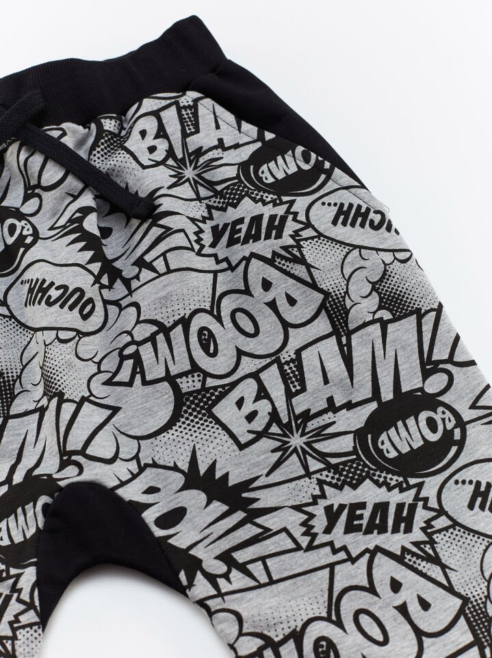 Comics Dino Erkek Çocuk T-shirt Kapri Şort Takım