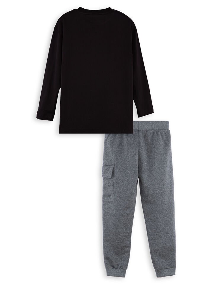 Dinolar Erkek Çocuk T-shirt Pantolon Takım