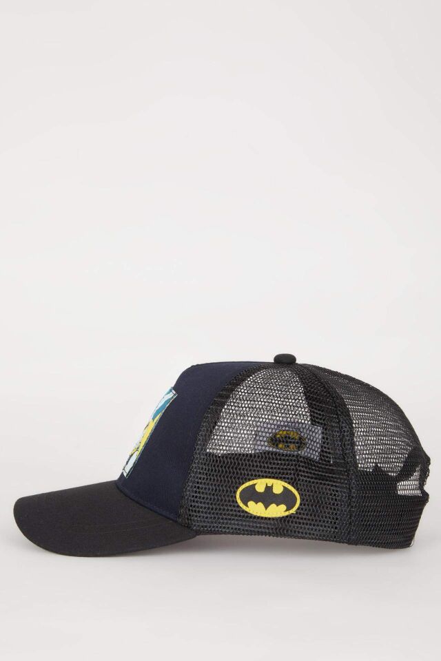 Erkek Çocuk Batman Pamuklu Beyzbol Basketbol Şapkası