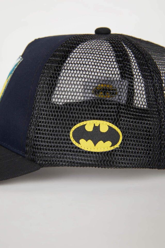Erkek Çocuk Batman Pamuklu Beyzbol Basketbol Şapkası