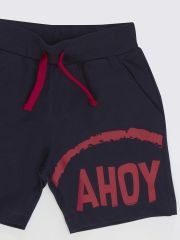 Martı Erkek Çocuk T-shirt Şort Takım 5 Y - Beyaz, Lacivert