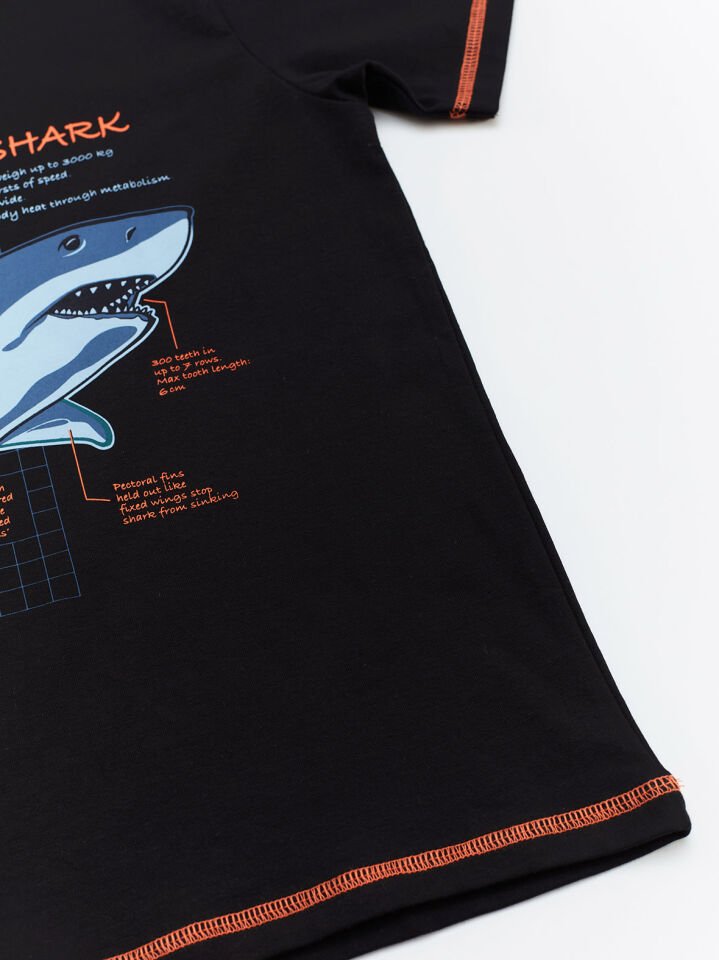 Köpekbalığı Kamo Erkek Çocuk T-shirt Şort Takım