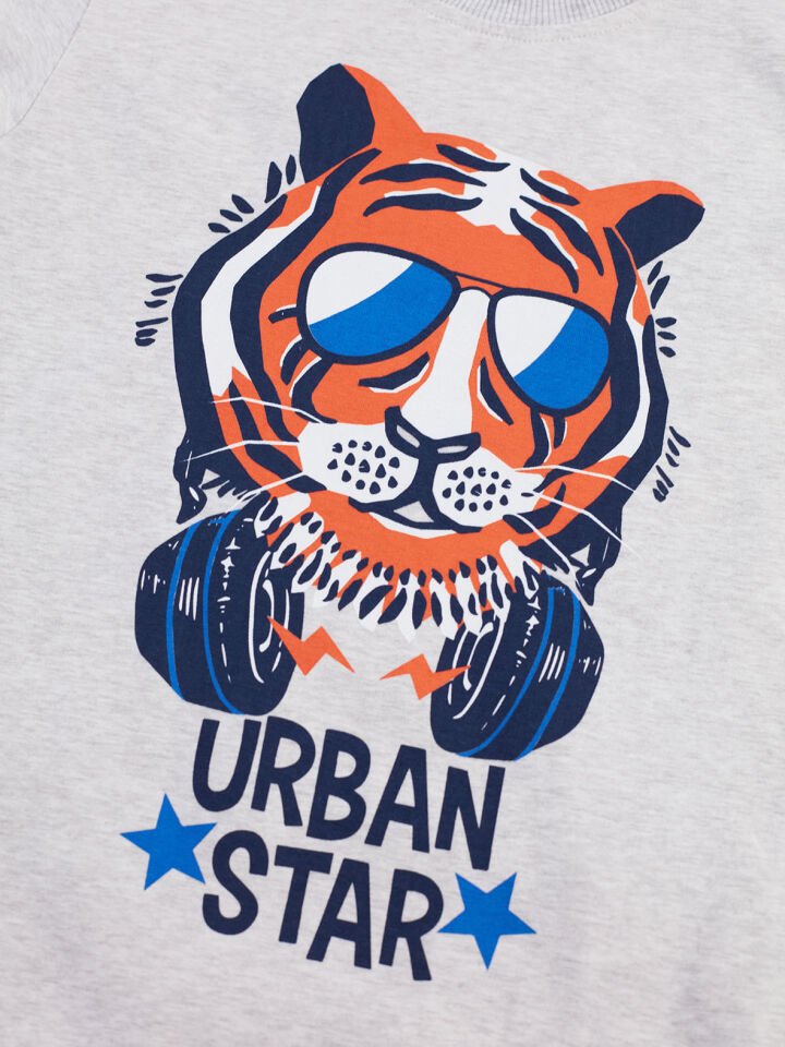 Urban Star Erkek Çocuk T-shirt Kapri Şort Takım