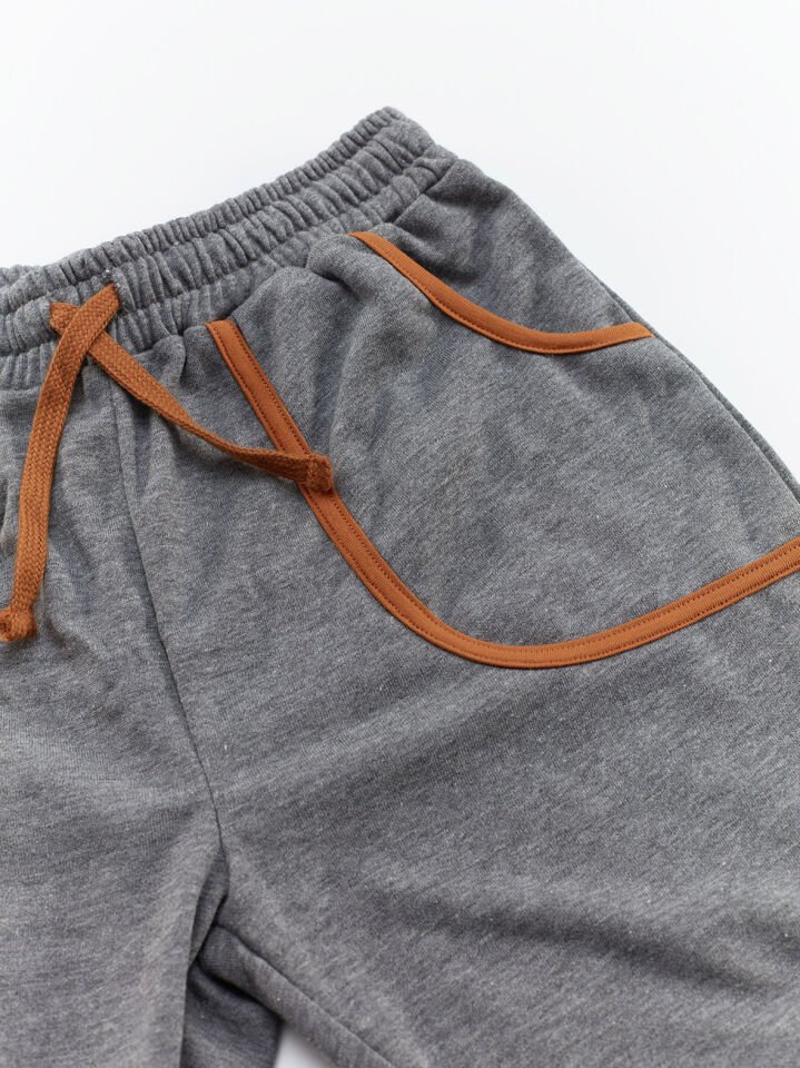 Comics Erkek Çocuk Hardal T-shirt Şort Takım