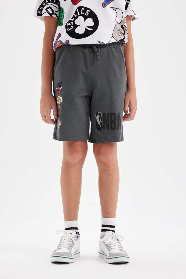 Erkek Çocuk NBA Wordmark Şort
