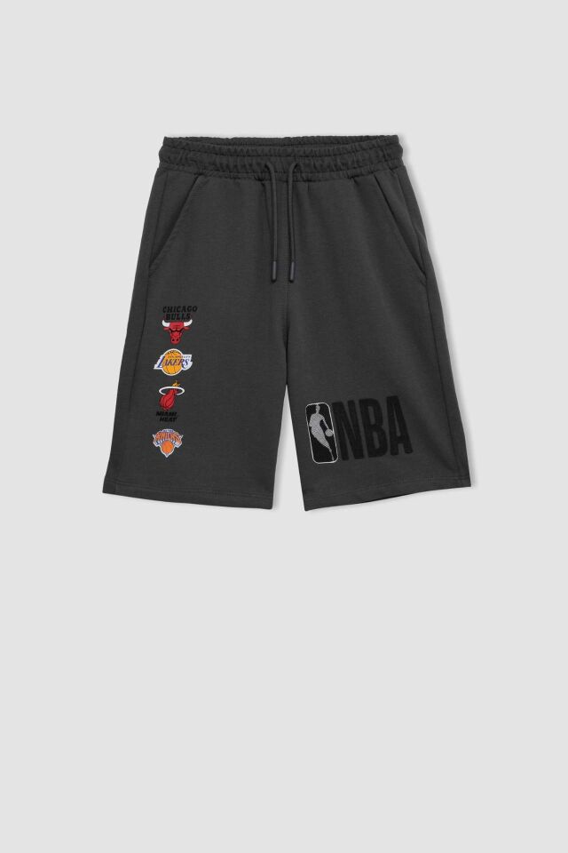 Erkek Çocuk NBA Wordmark Şort