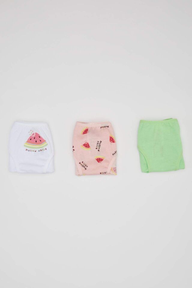 Kız Çocuk 3'lü Slip Külot