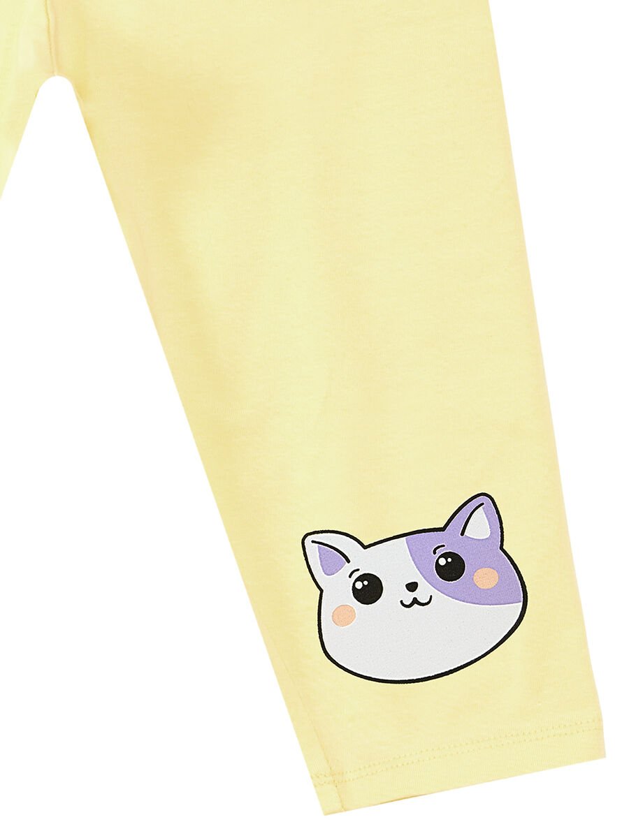 Kediler Kız Çocuk Tunik Tayt Takım