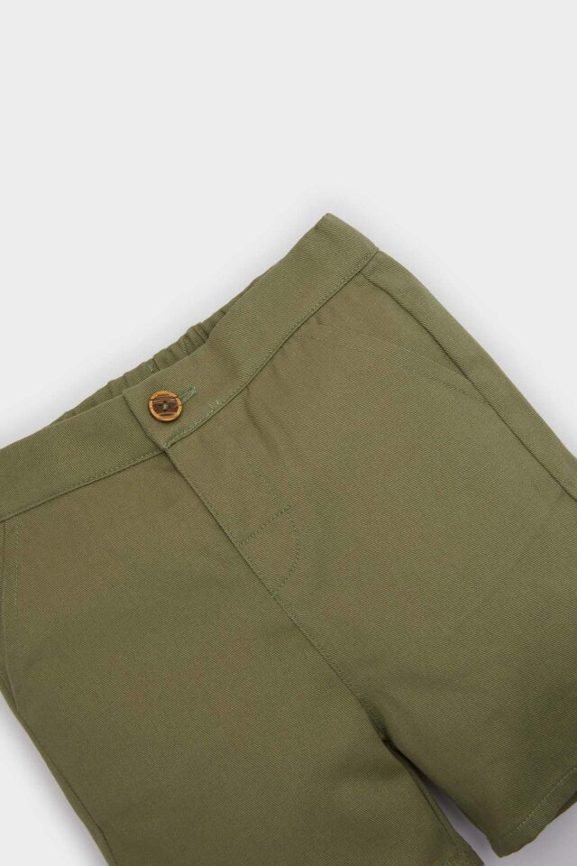 Erkek Bebek Gabardin Şort