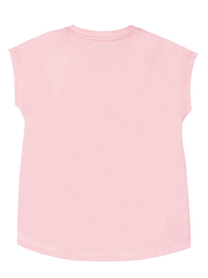 Kediler Kız Çocuk Tunik Tayt Takım 4 Y - Pembe Sarı