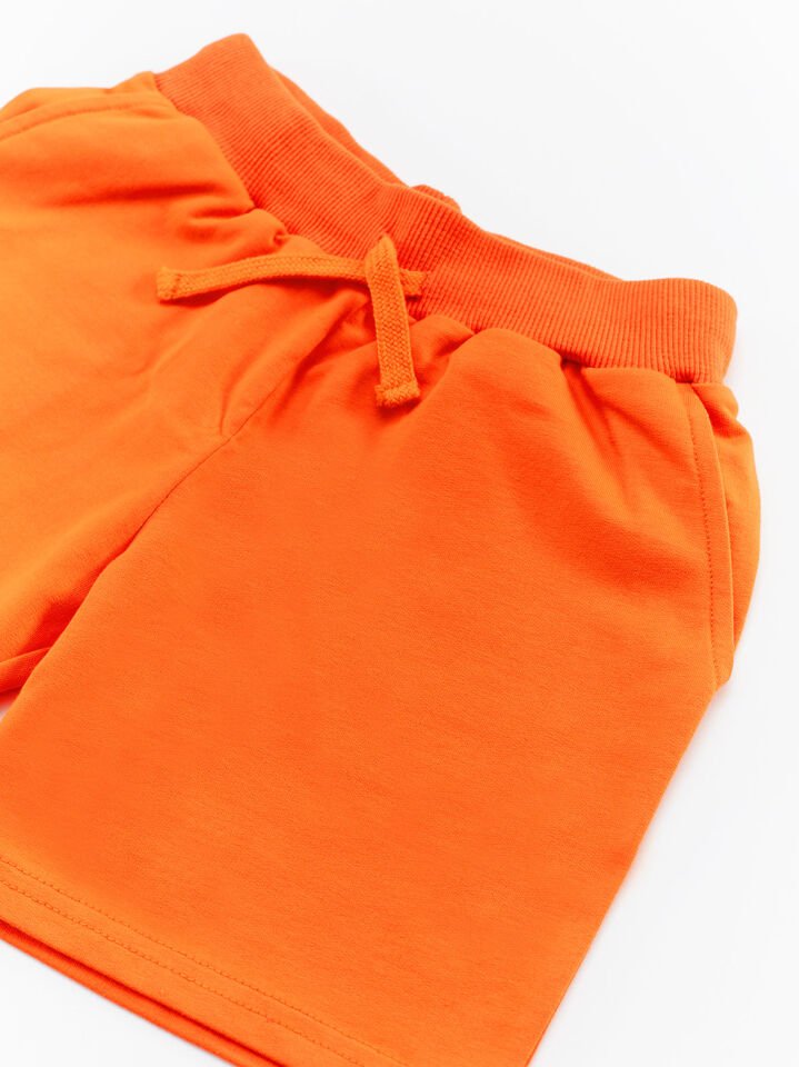 Korsan Canavar Erkek Çocuk T-shirt Şort Takım 5 Y - Sarı&Turuncu
