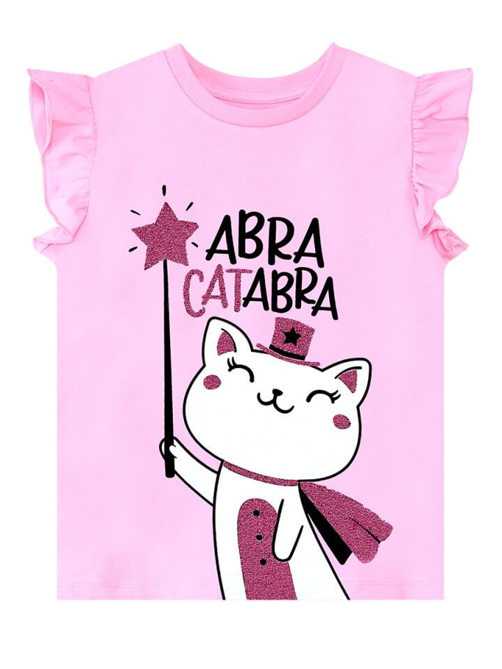 Abra Catabra Kız Çocuk T-Shirt Şort Takım