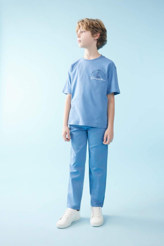 Erkek Çocuk Standart Paça Gabardin Pantolon