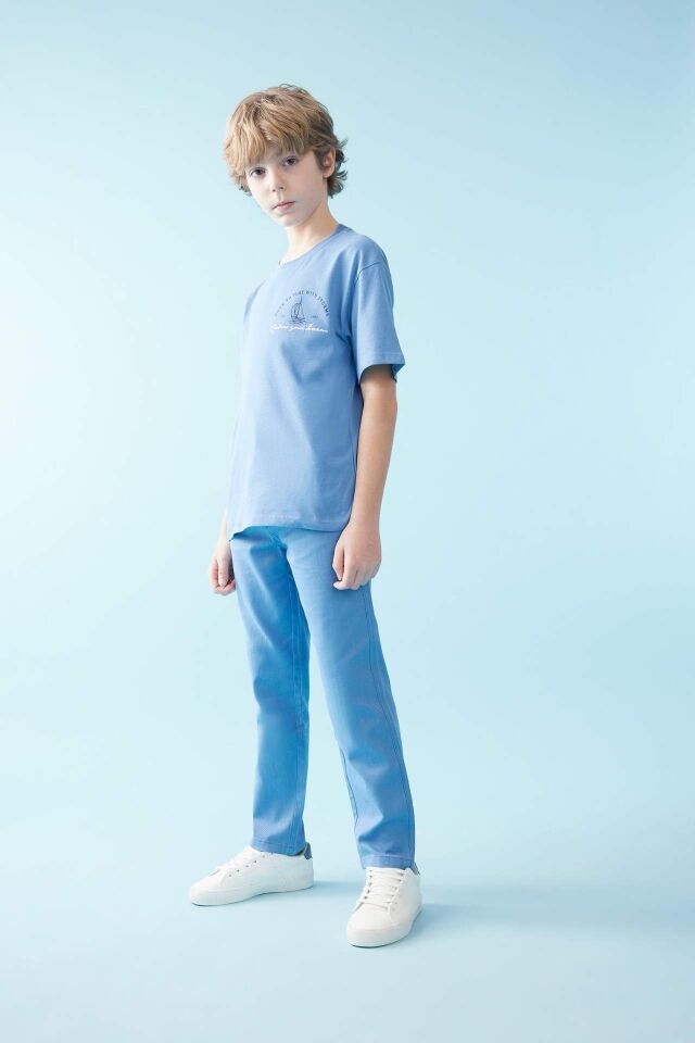 Erkek Çocuk Standart Paça Gabardin Pantolon