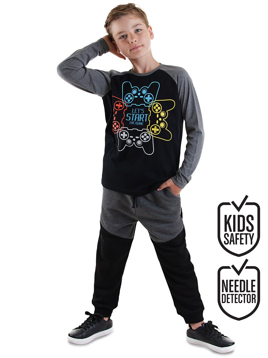 Let's Play Erkek Çocuk T-shirt Pantolon Takım