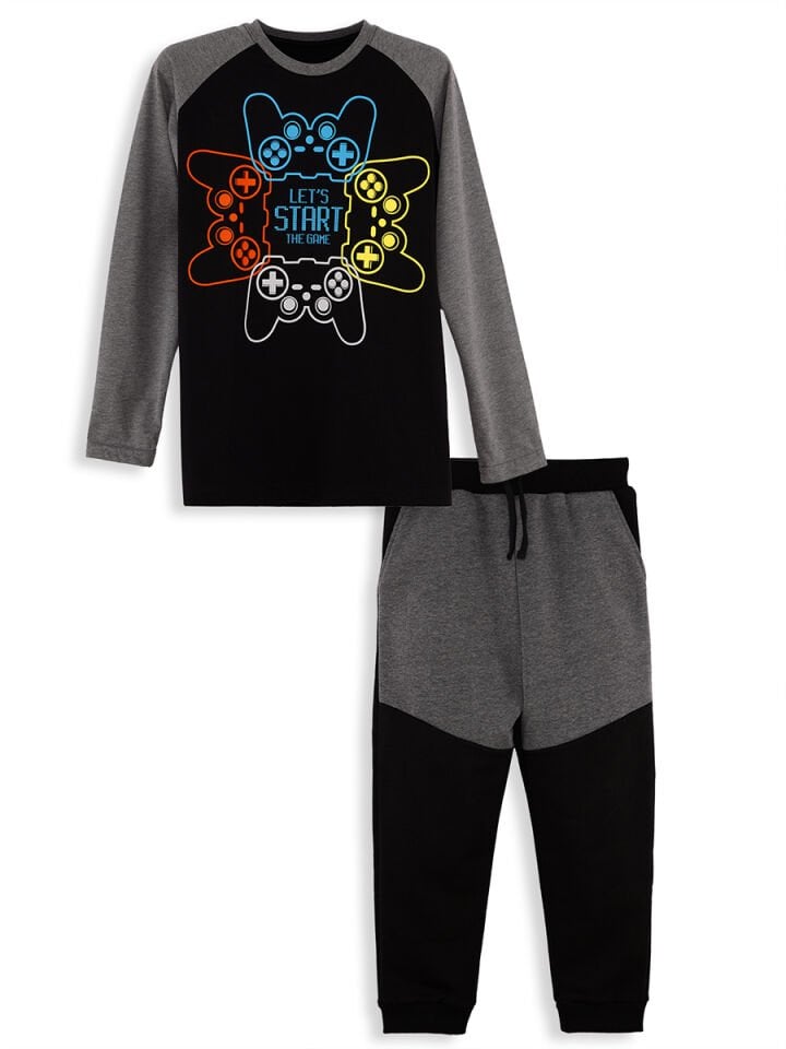 Let's Play Erkek Çocuk T-shirt Pantolon Takım
