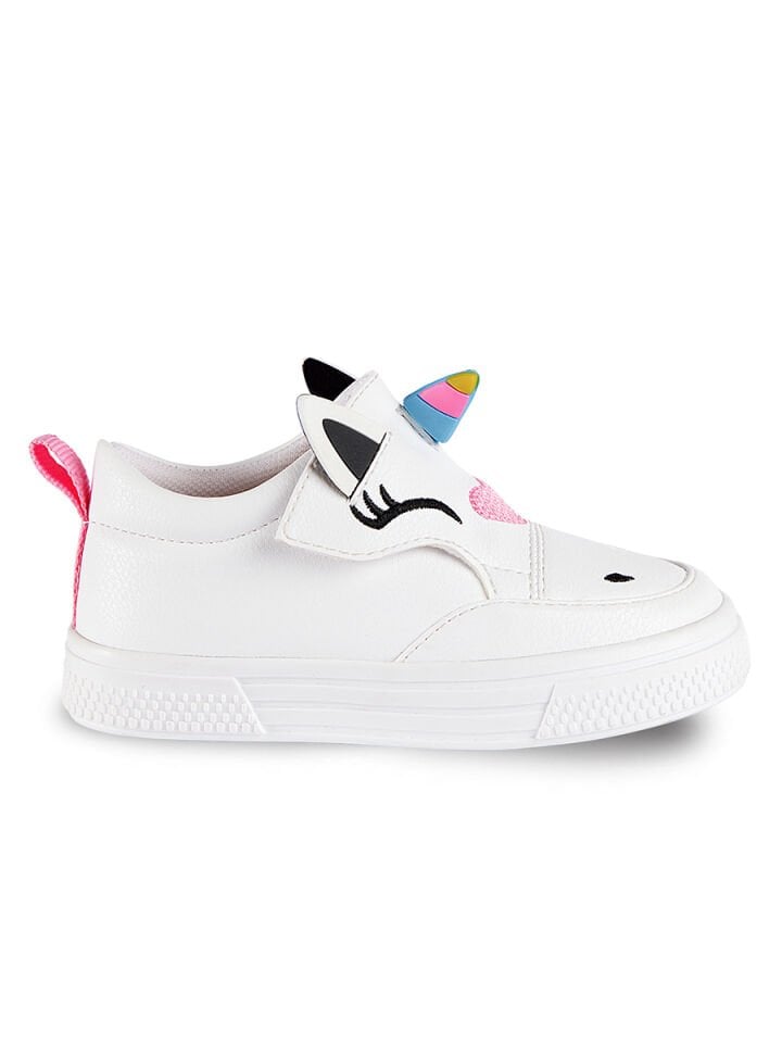 Unicorn Beyaz Kız Sneakers Spor Ayakkabı