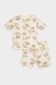 Erkek Bebek Disney Lion King Pijama Takımı Kısa Kollu Penye Üst Beli Lastikli Şort