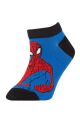 Erkek Çocuk Marvel Spiderman Pamuklu 3'lü Patik Çorap
