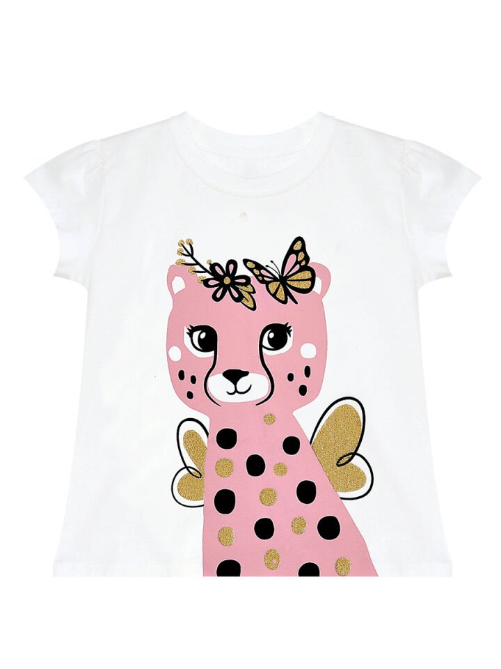 Çita Kız Çocuk T-shirt Pembe Etek Takım 4 Y - Pembe
