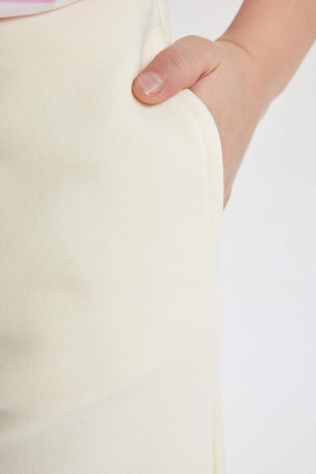Kız Çocuk Wide Leg Geniş Yırtmaçlı Paça Pantolon