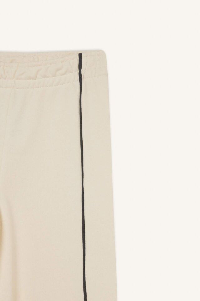 Kız Çocuk Wide Leg Beli Lastikli Geniş Bol Paça Eşofman Altı