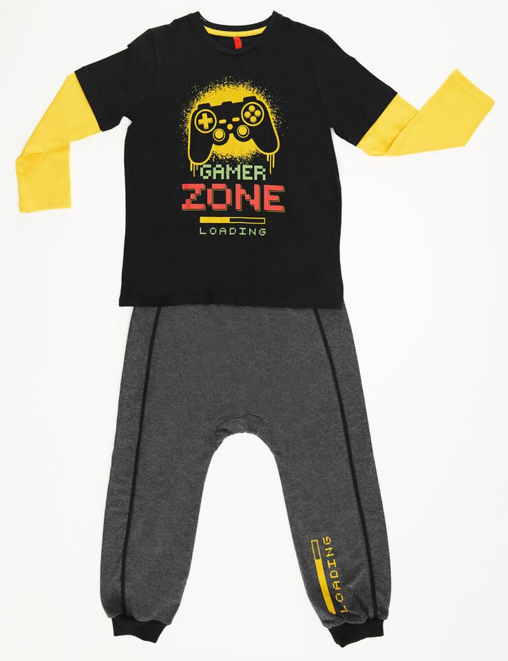 Loading Erkek Çocuk T-shirt Pantolon Takım