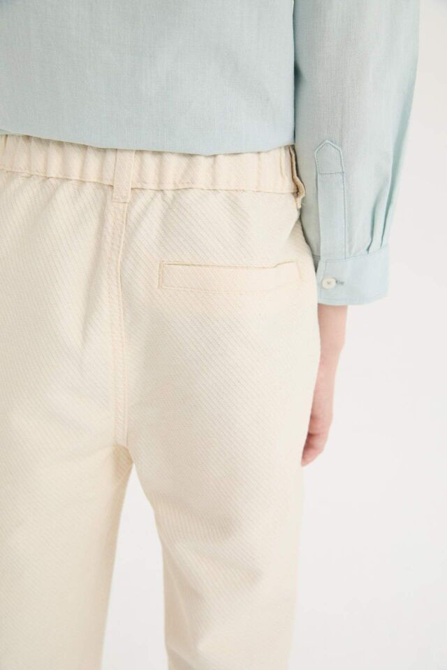Erkek Çocuk Balloon Fit Standart Paça Twill Pantolon