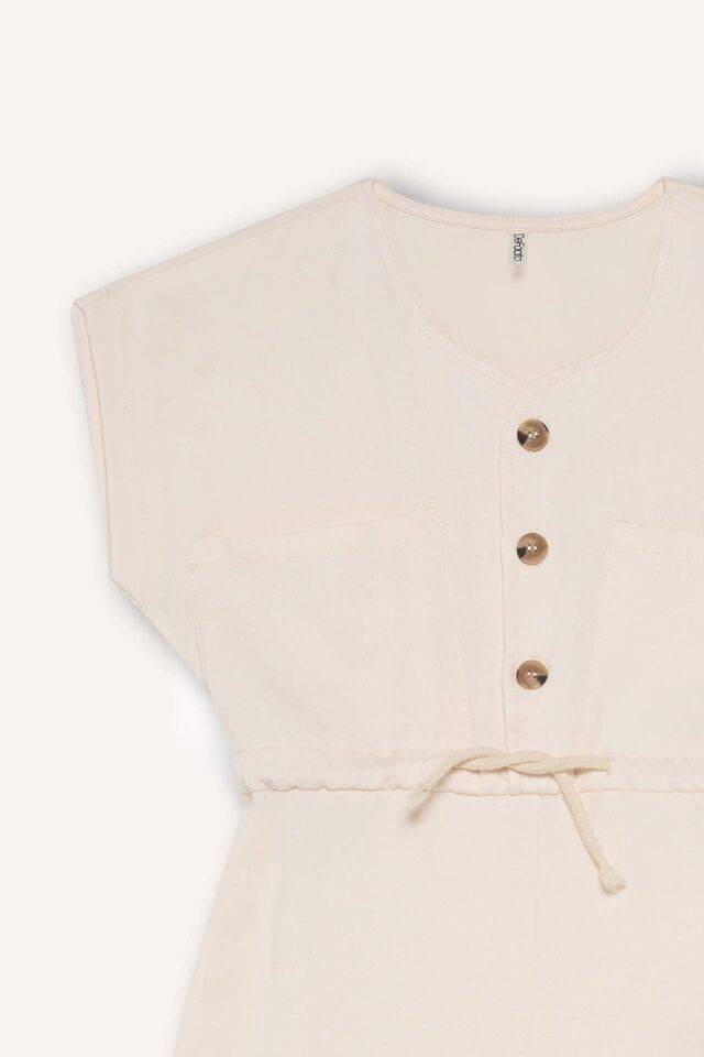 Kız Çocuk Gabardin Tulum