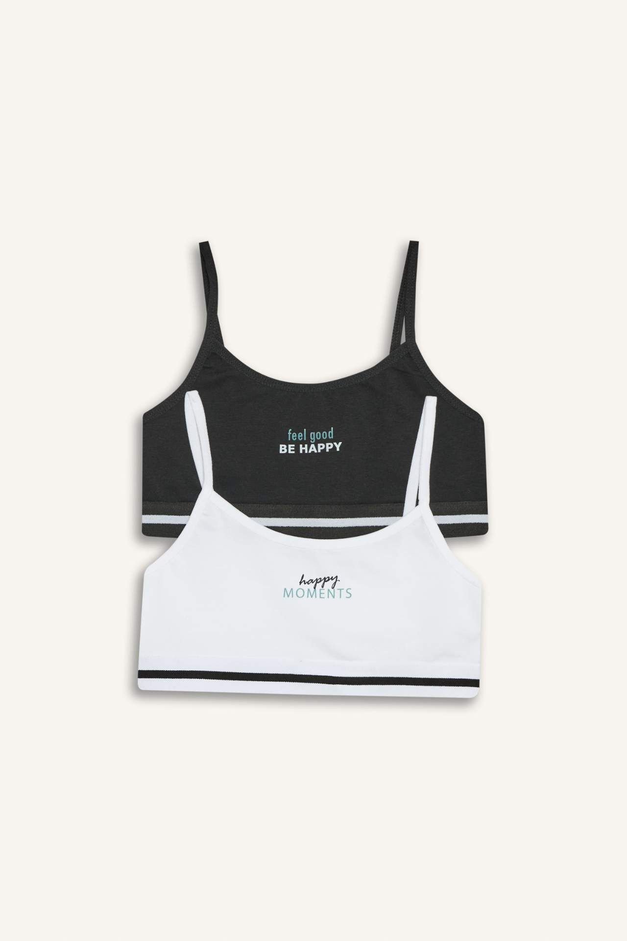 Baskılı 2'li First Bra