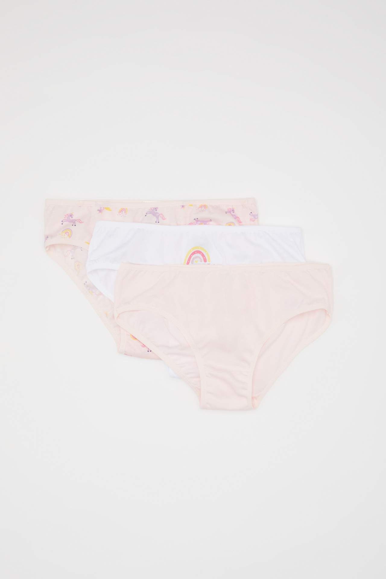 Kız Çocuk 3'lü Slip Külot