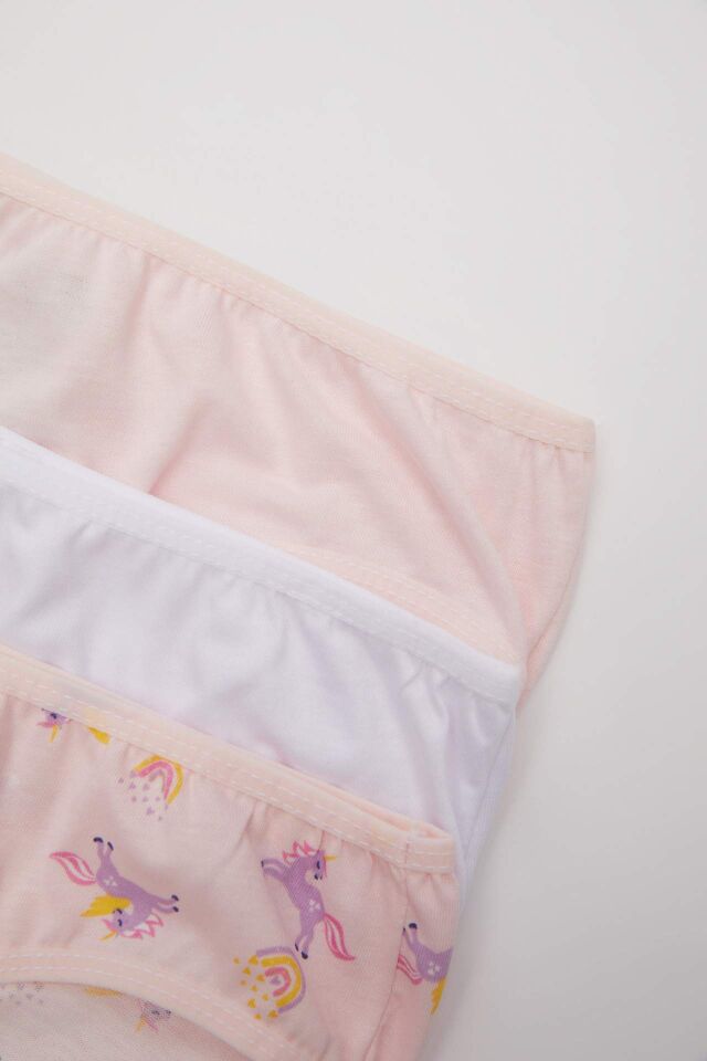 Kız Çocuk 3'lü Slip Külot