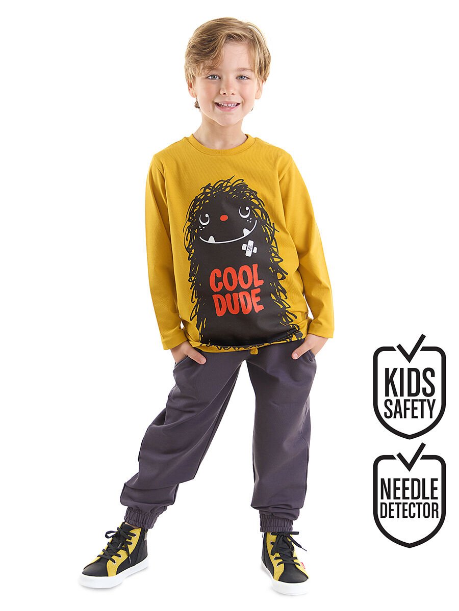 Cool Dude Erkek Çocuk T-shirt Pantolon Takım