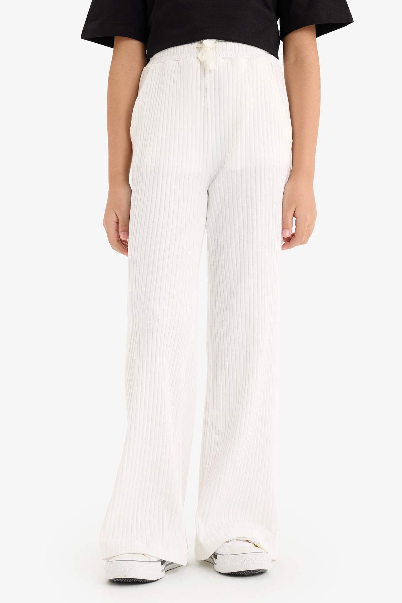 Kız Çocuk Wide Leg Geniş Paça Pantolon